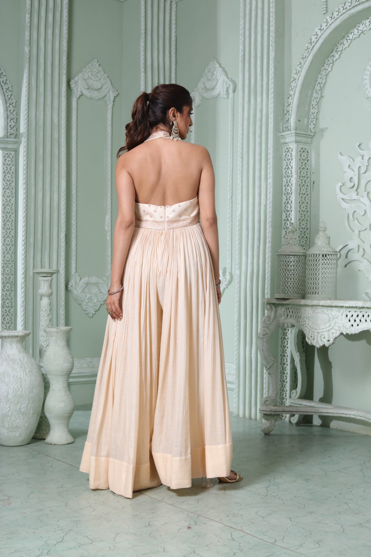 Ivory Tara Jumpsuit
