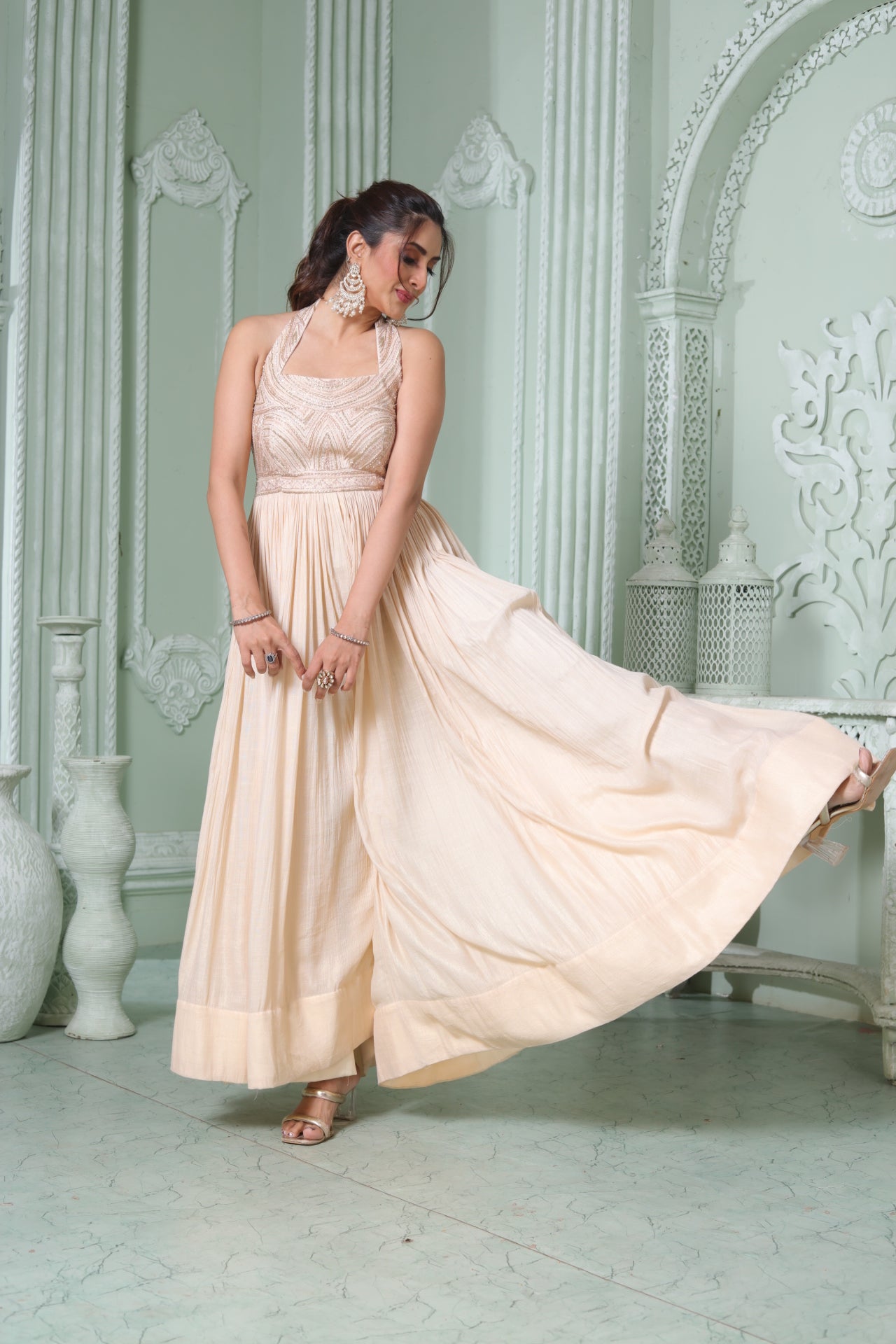 Ivory Tara Jumpsuit