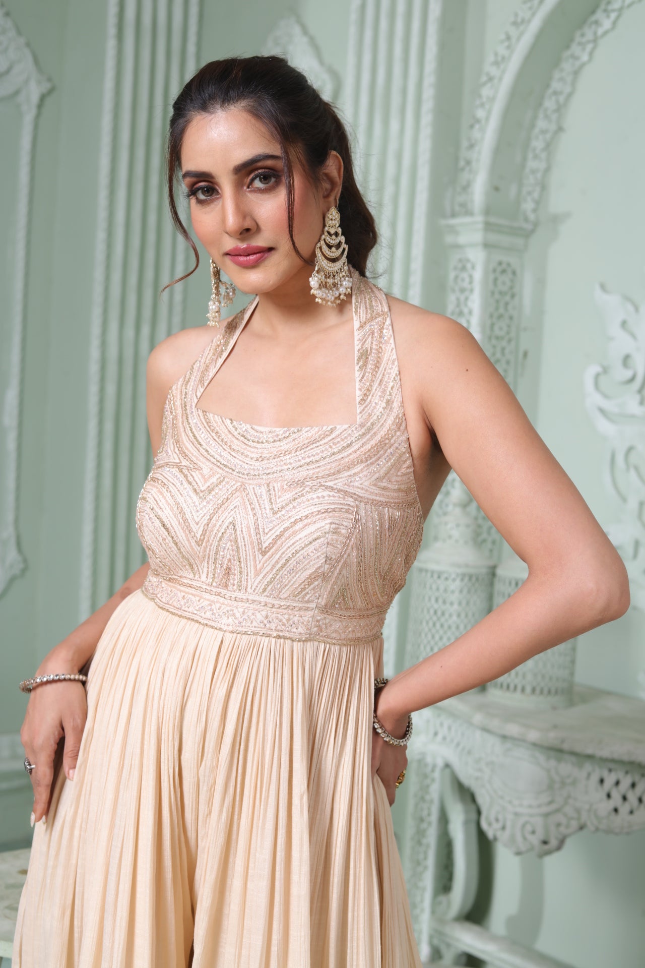 Ivory Tara Jumpsuit