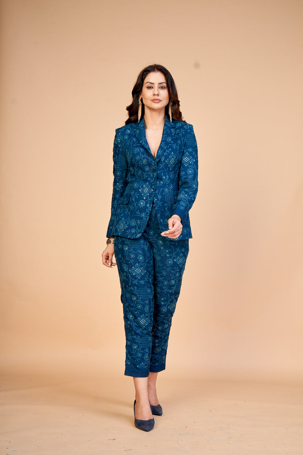 Bagicha Royal blue Pant suit