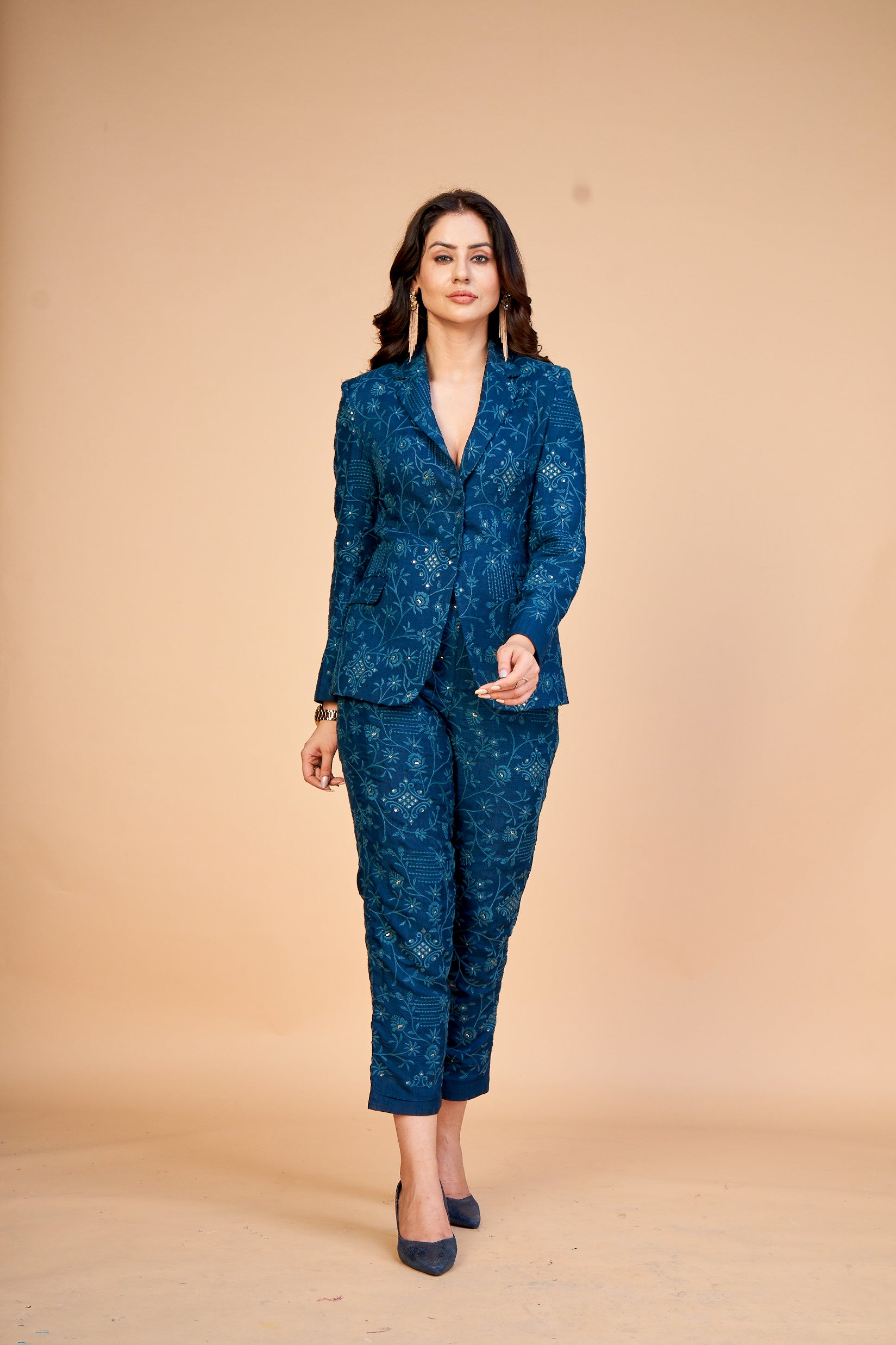 Bagicha Royal blue Pant suit