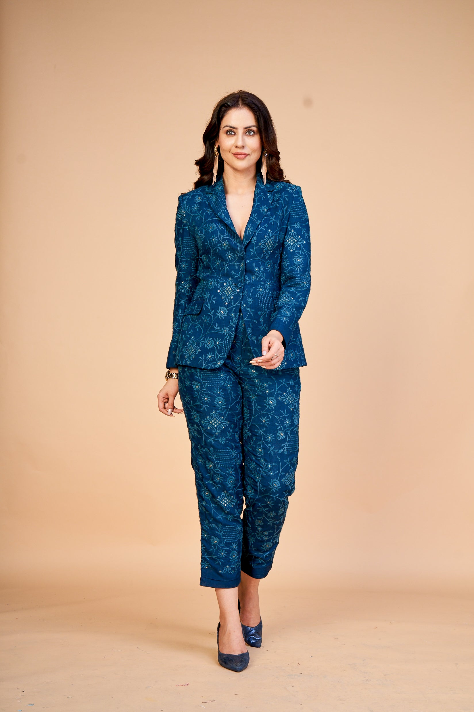 Bagicha Royal blue Pant suit