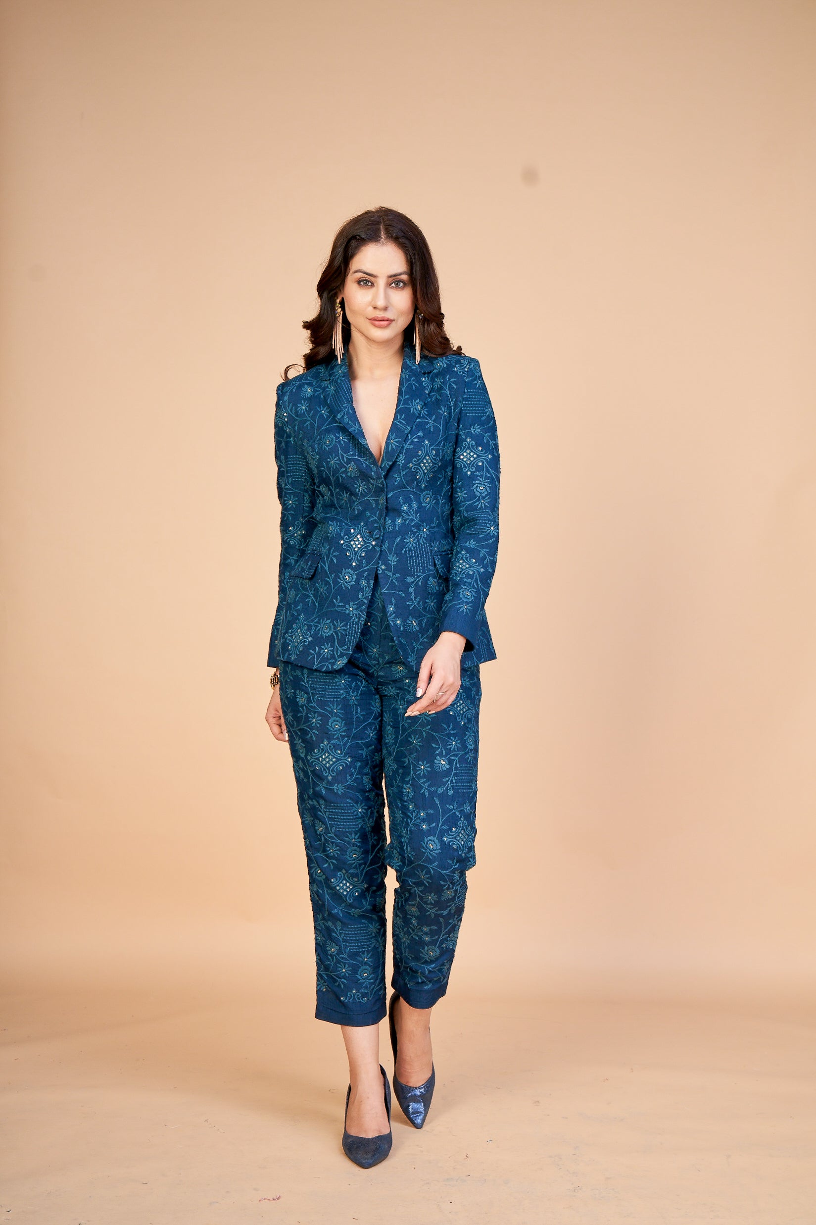 Bagicha Royal blue Pant suit