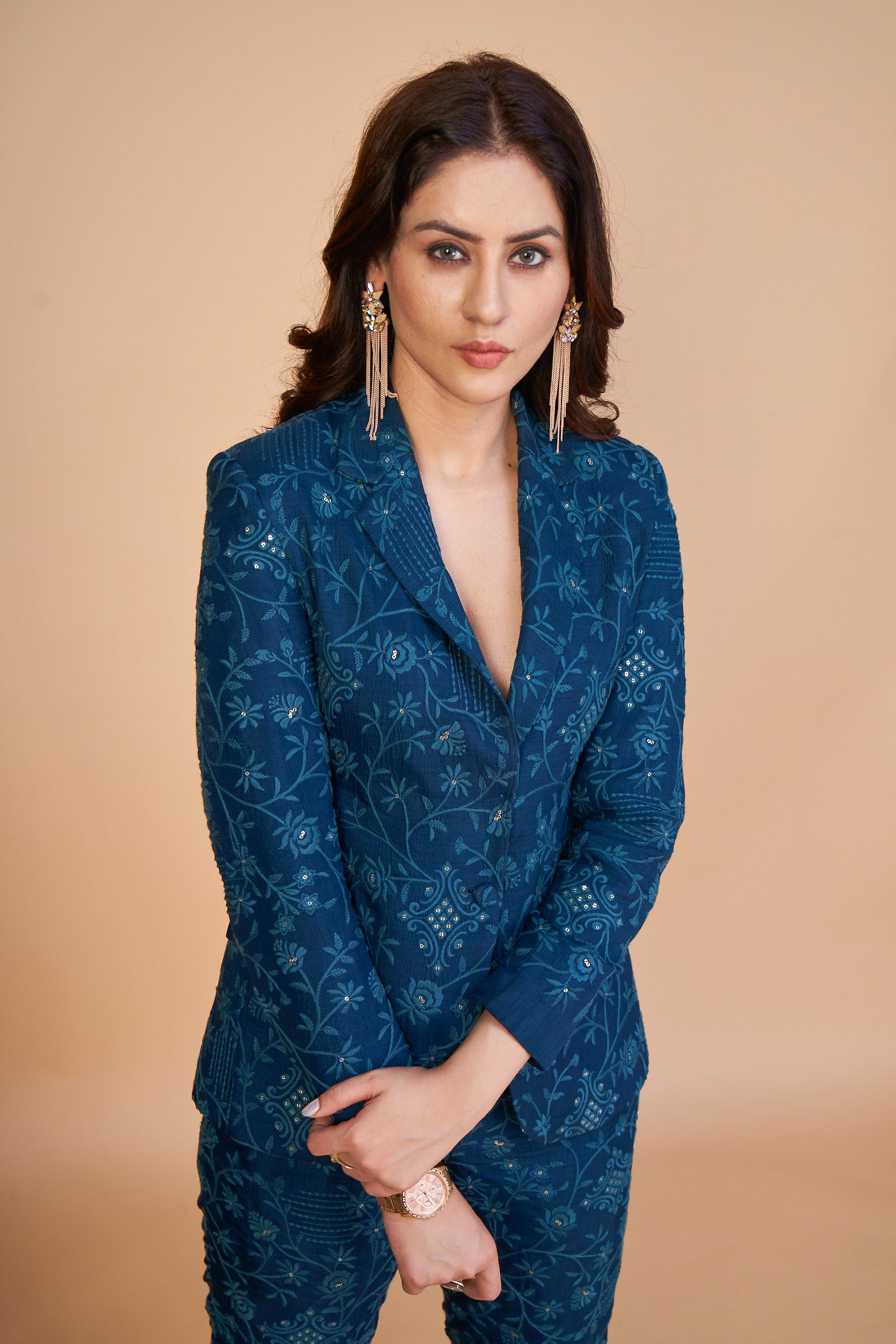 Bagicha Royal blue Pant suit